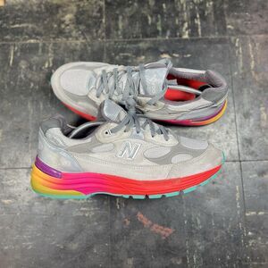 New Balance 992 Grey "Multi color" Sz 8 Clean OG RARE MJ Made in USA  (M992BC)